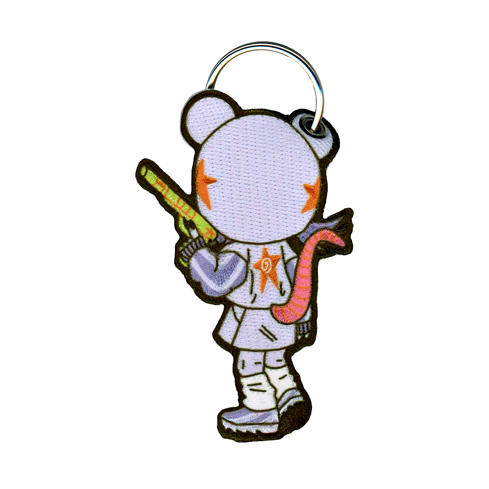 Brave Clover Keychain
