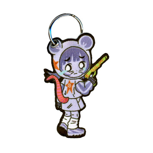 Brave Clover Keychain