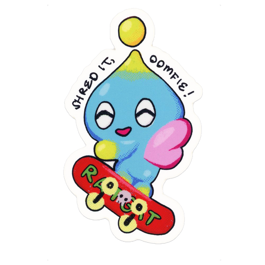 Skater Chao Sticker