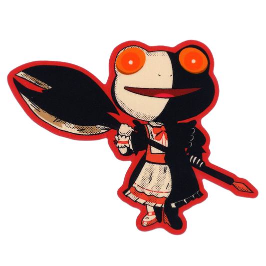 Guro the Frog Sticker