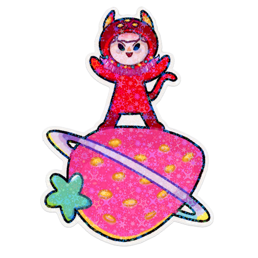 Planet Maesubi Sticker *HOLOGRAPHIC*