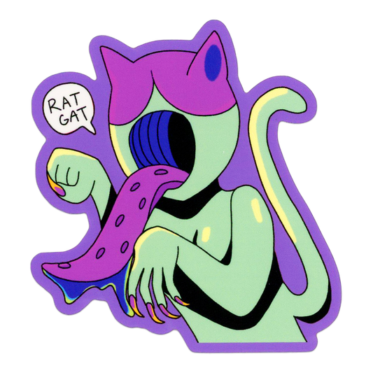 Space Horror Sticker