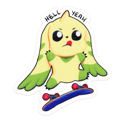 Skater Terriermon Sticker