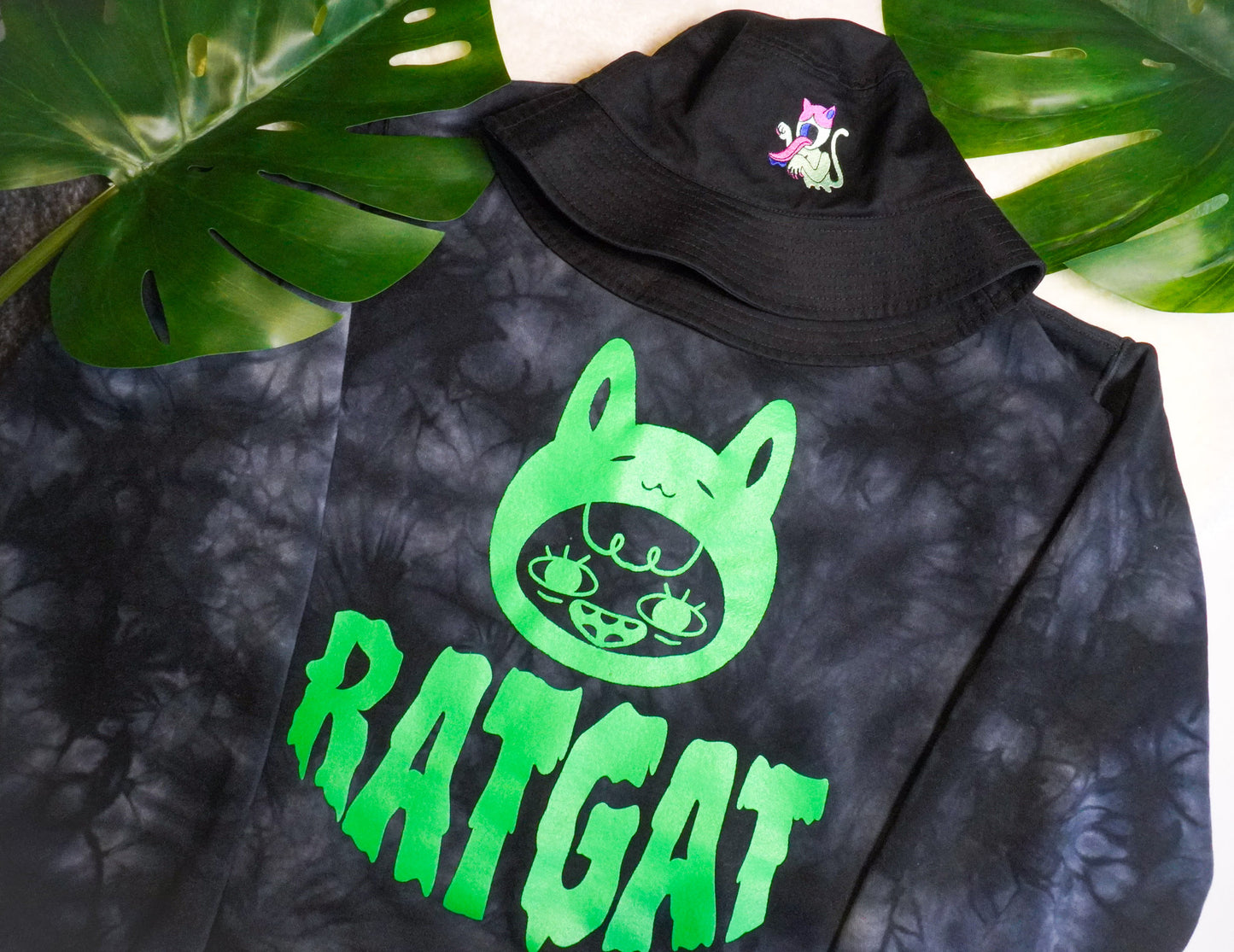 Big Cheesin' Tie-Dye Pullover