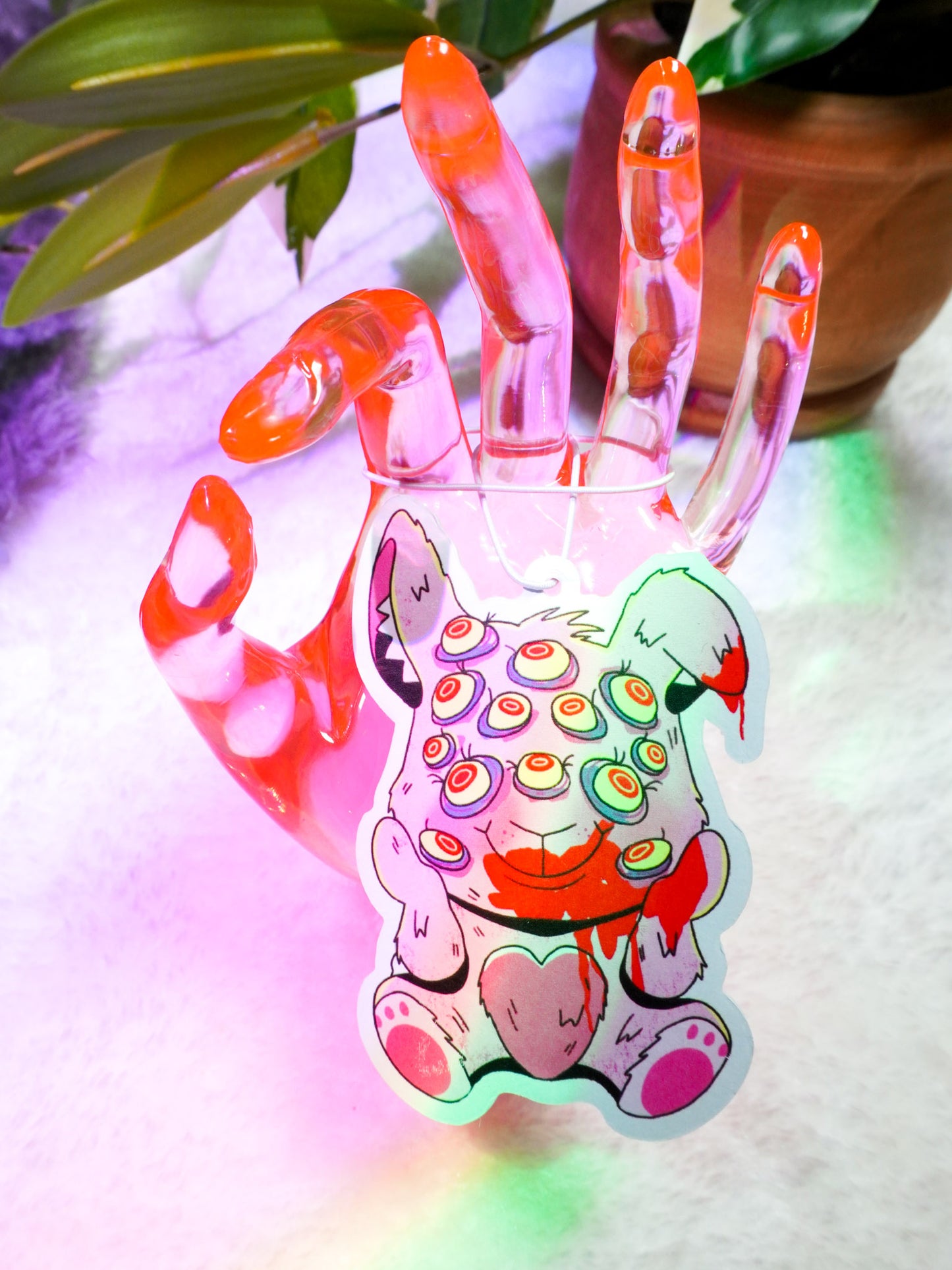 Grotesque Bunny Air Freshener