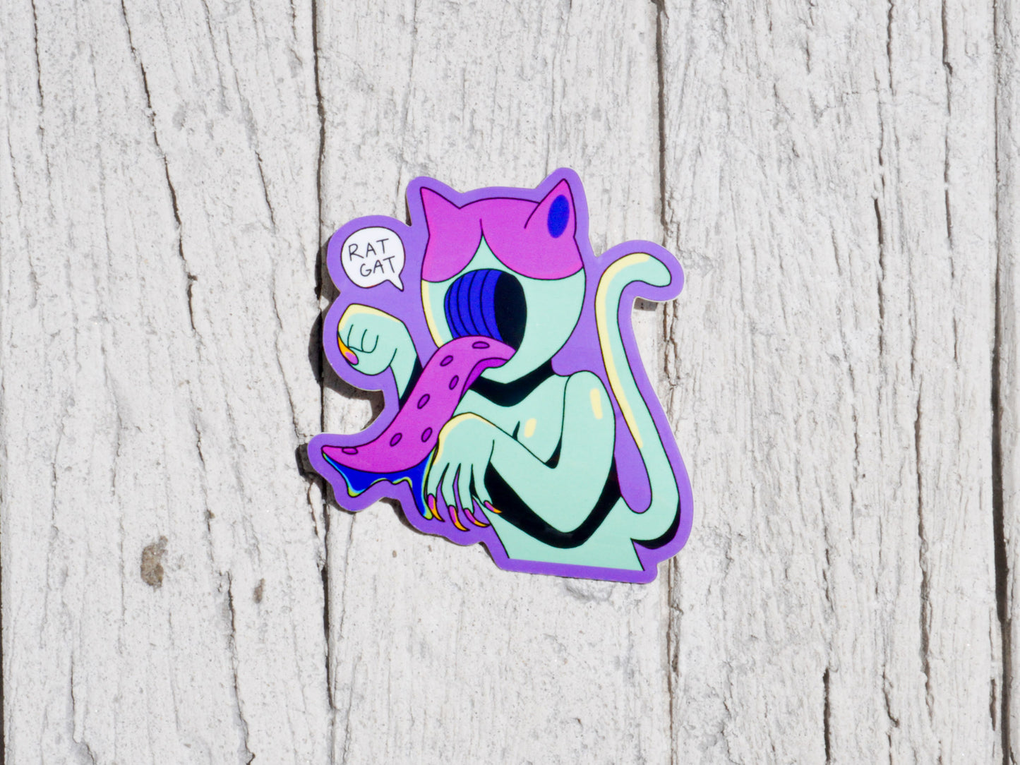 Space Horror Sticker