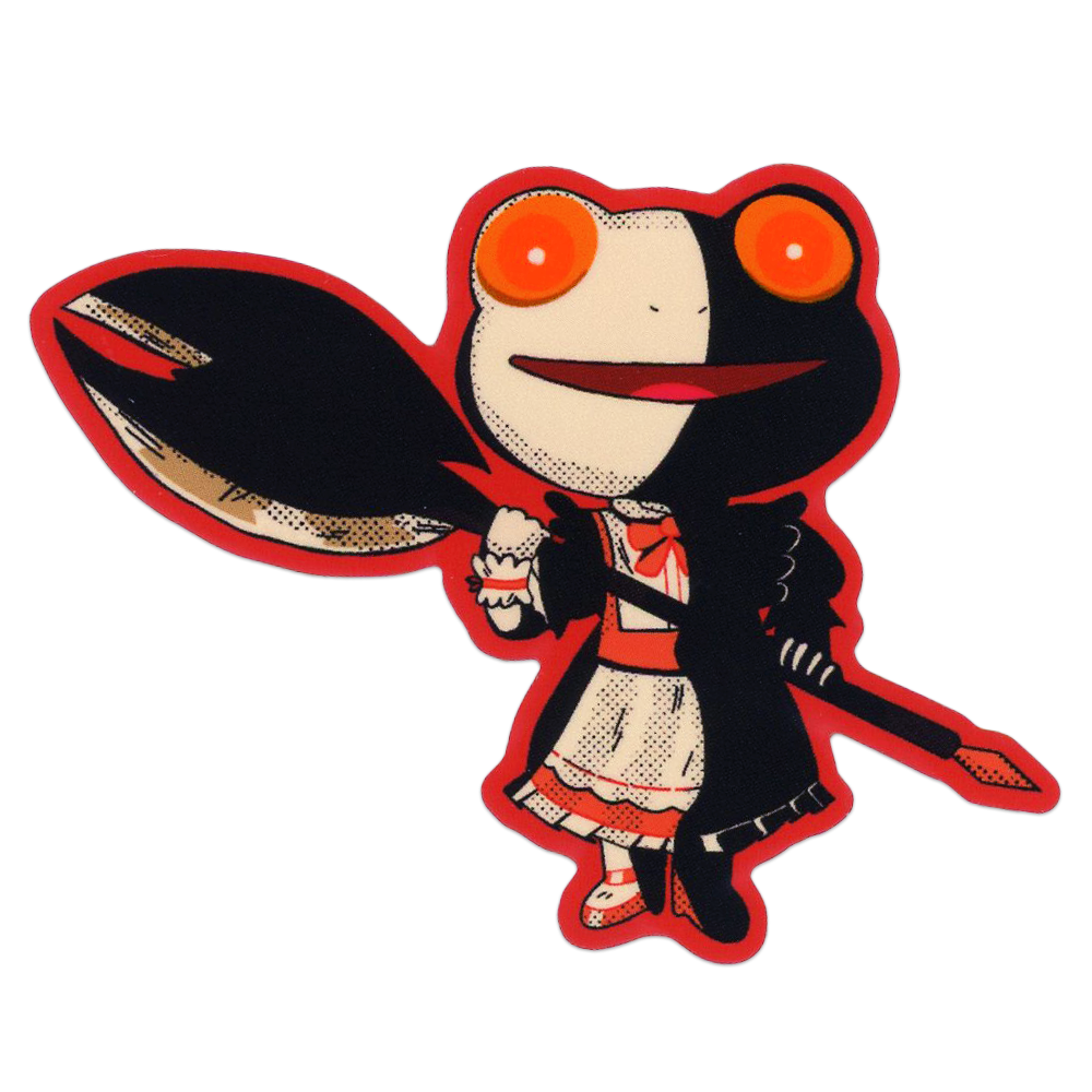Guro the Frog Sticker