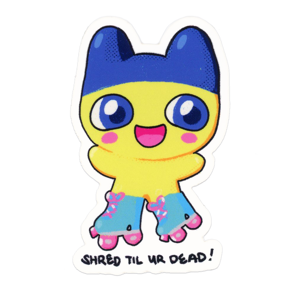 Skater Mametchi Sticker