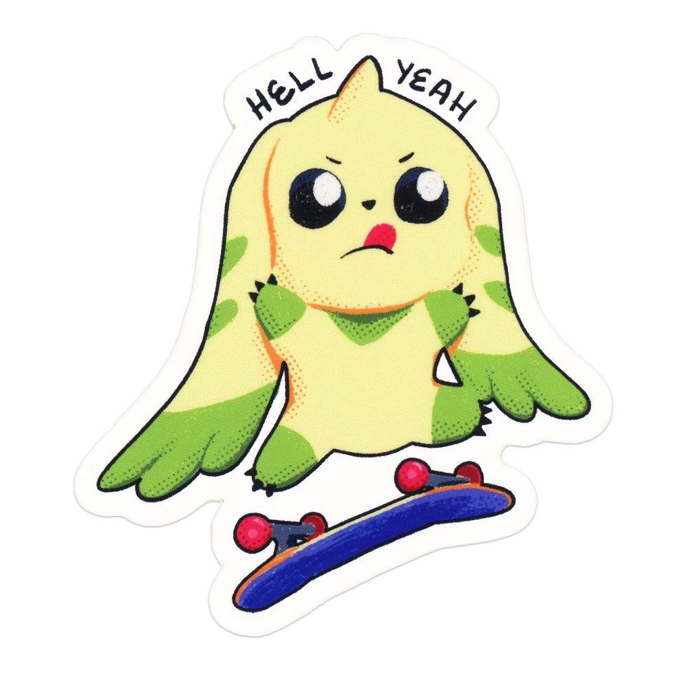 Skater Terriermon Sticker
