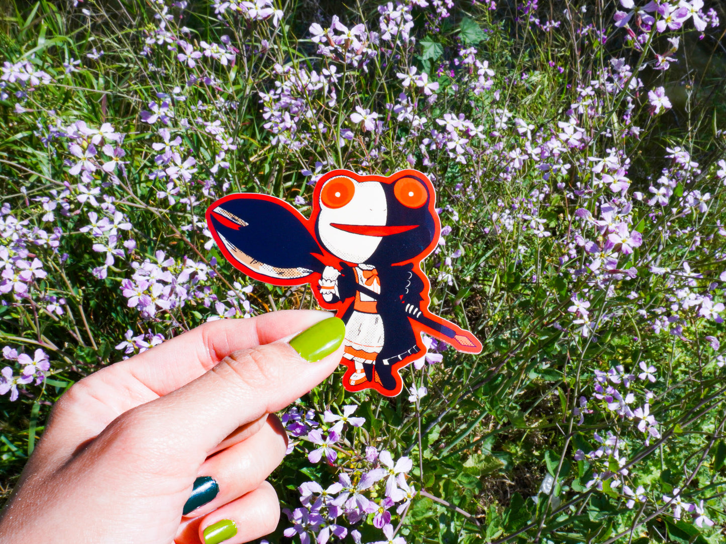 Guro the Frog Sticker