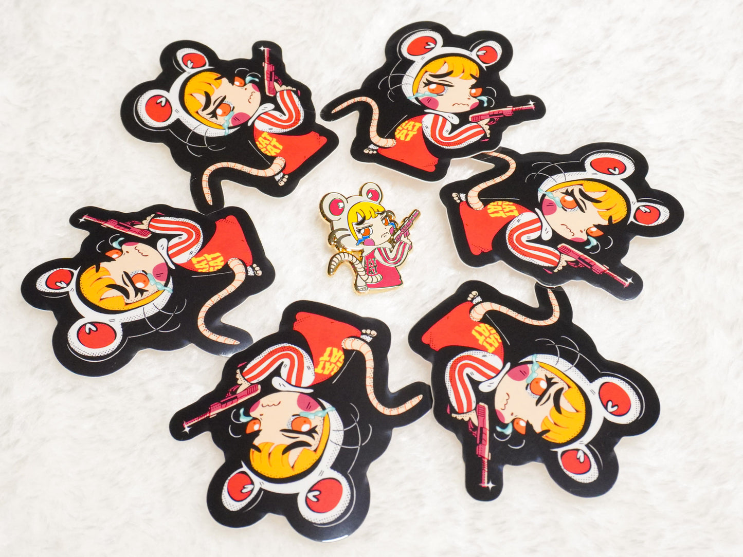 Clutch or Kick Sticker